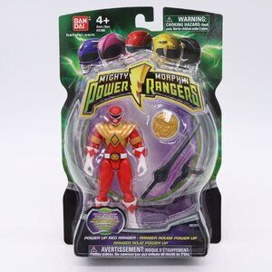 Power Up Red Ranger 4" Figure Mighty Morphin Power Rangers Bandai 2010
